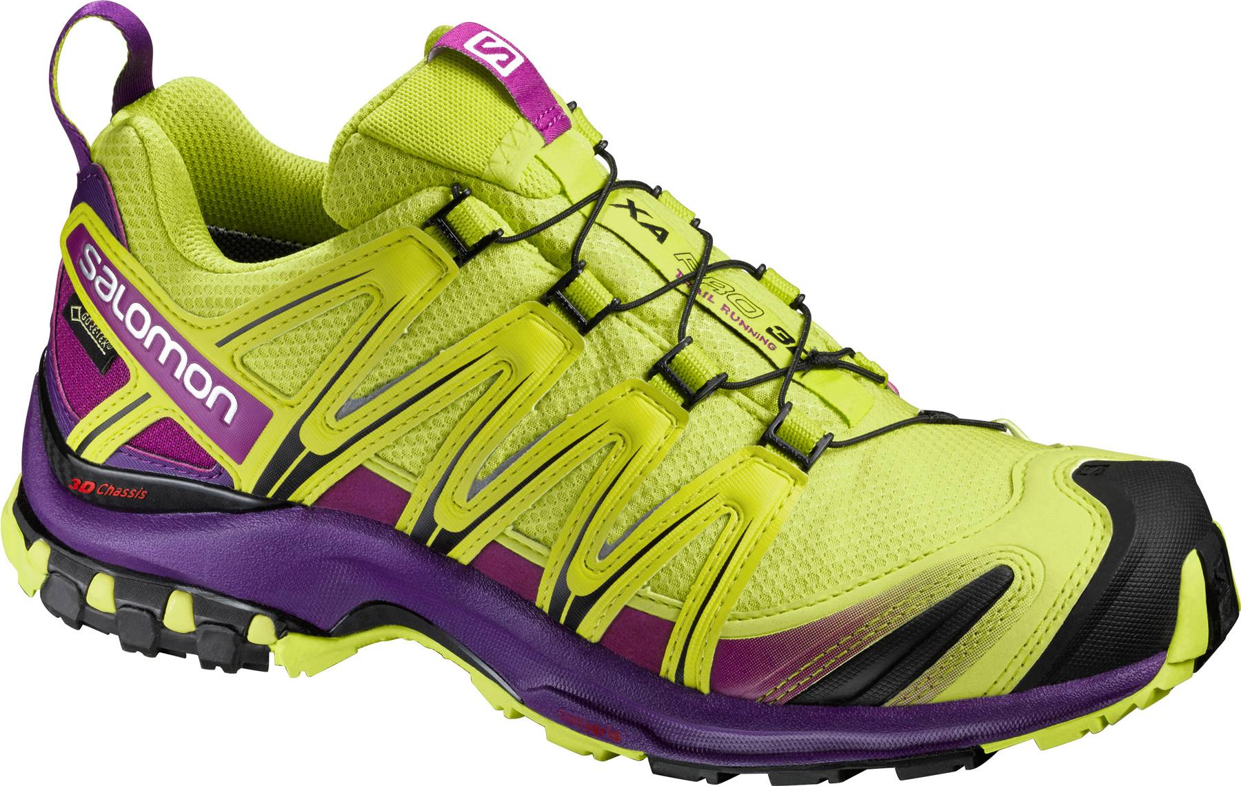 XA Pro 3D GTX Women’s Lime UK 4