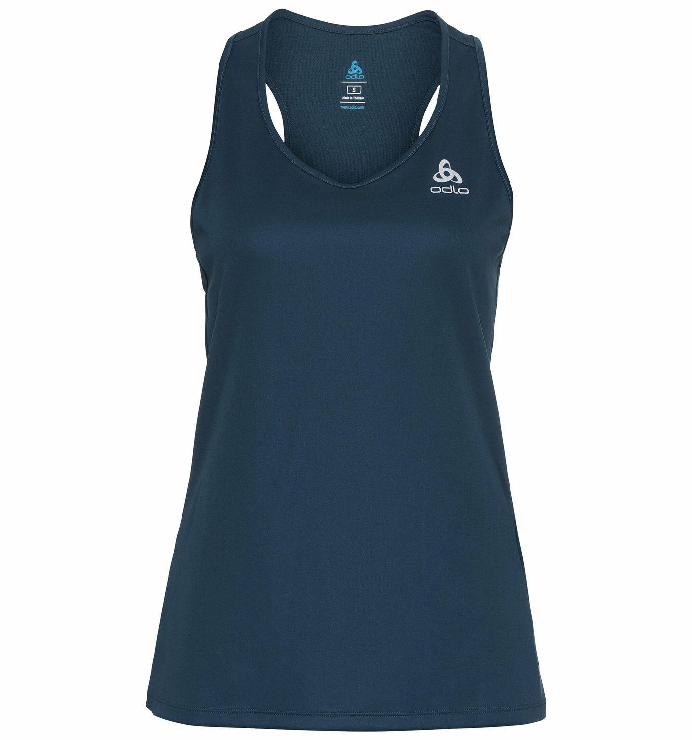 Women’s Essential Base Layer Running Singlet Teal XS