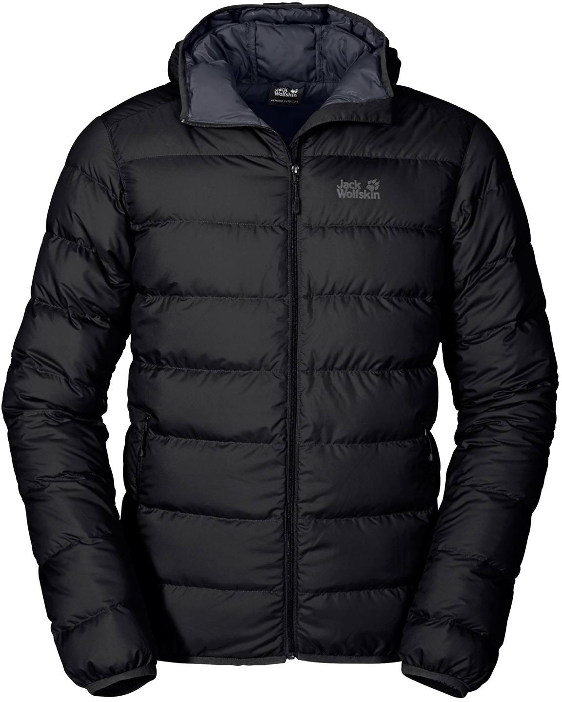 Jack Wolfskin Helium Down Jacket Men Musta L