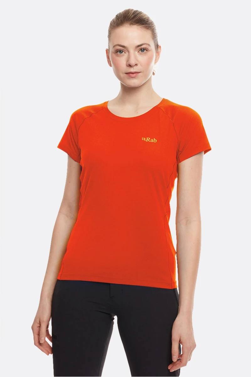 Rab Women’s Pulse Tee Oranssi 10