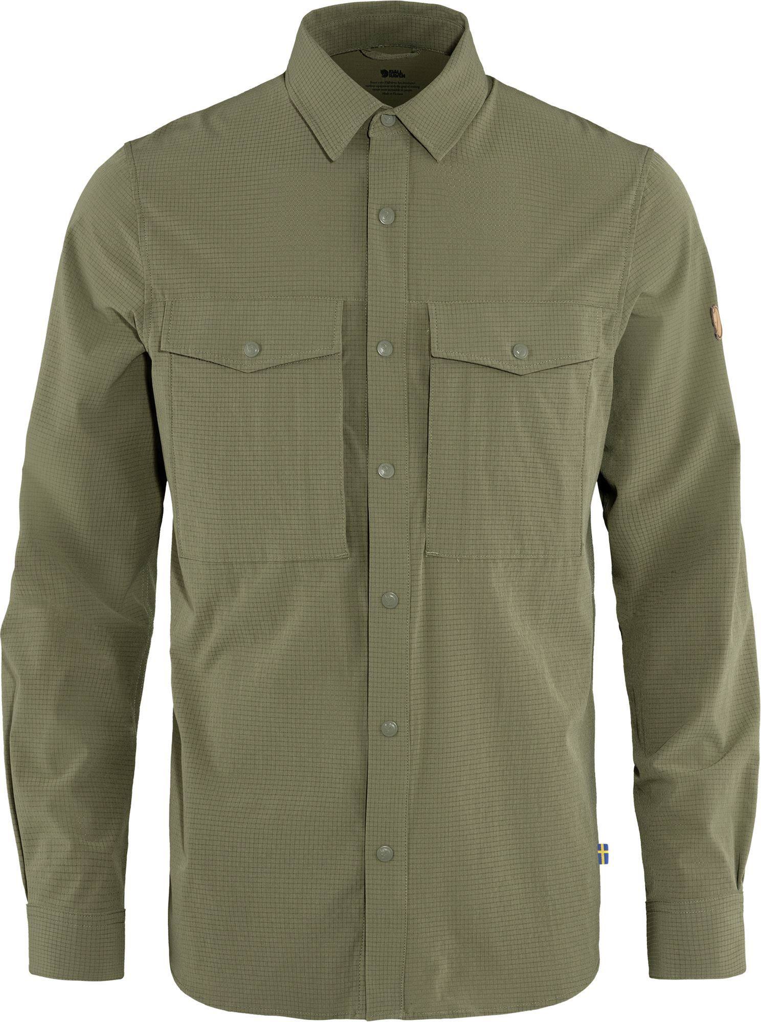 Abisko Trekking Shirt M Light Olive M