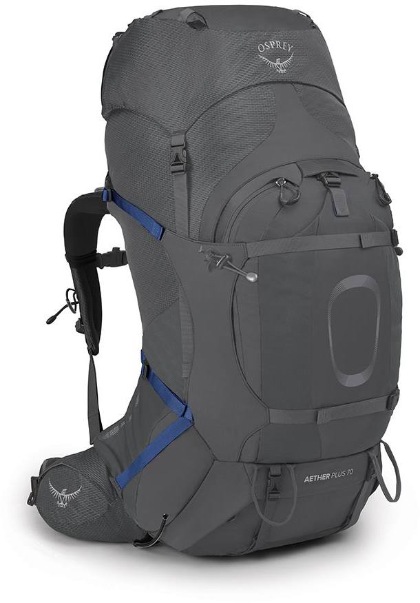 Osprey Aether Plus 70 Harmaa S/M