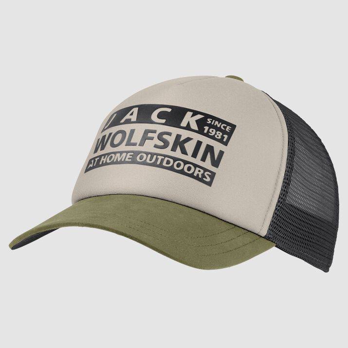 Jack Wolfskin Brand Mesh Cap Light Sand