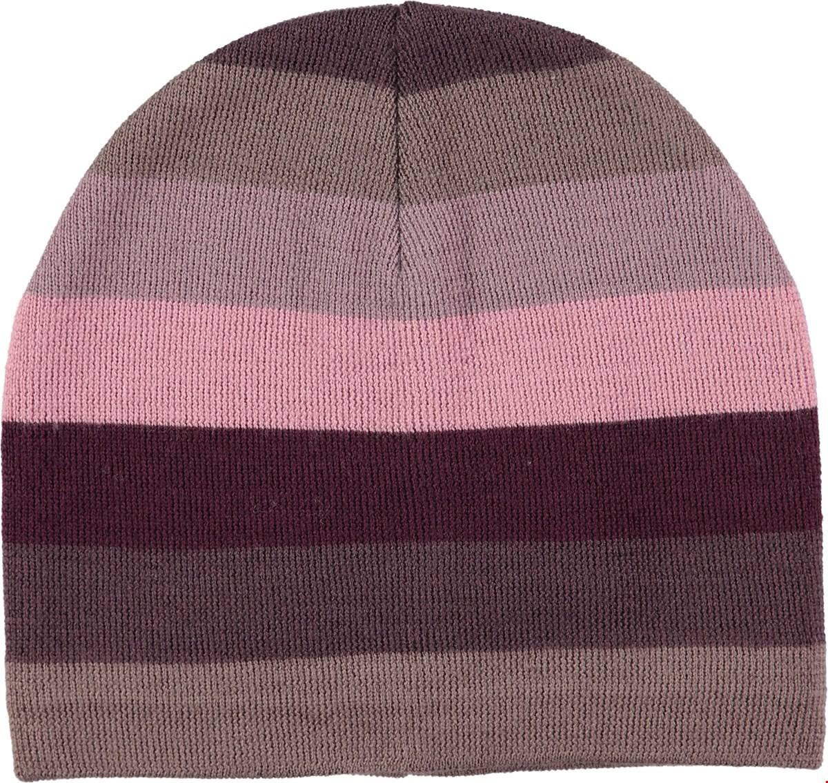 Molo Colder Beanie Huckleberry Stripe 6-8