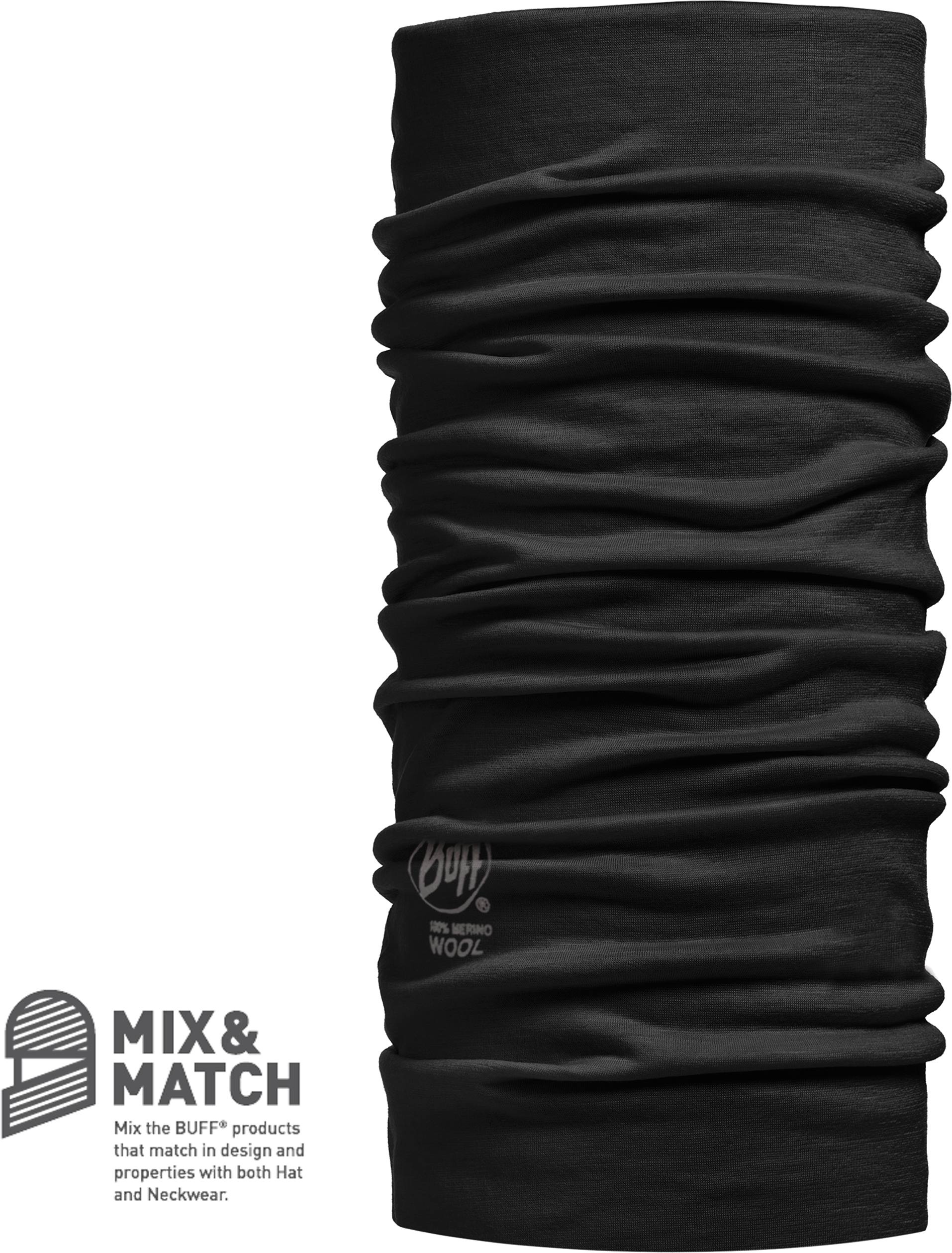 Buff LW Merino Solid Black