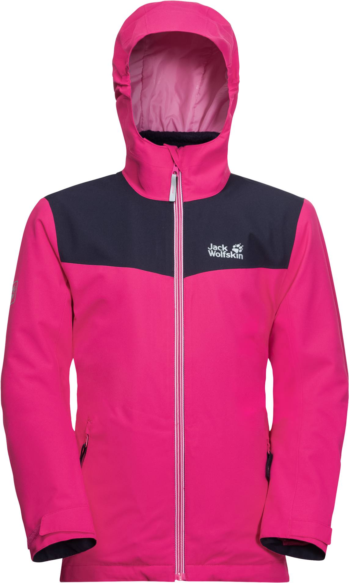 Jack Wolfskin Snowfrost 3in1 Jacket Kids Peony 116