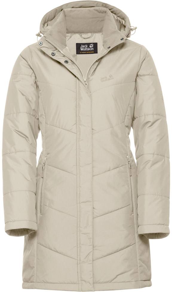 Jack Wolfskin Svalbard Coat Women Luonnonvalkoinen XL