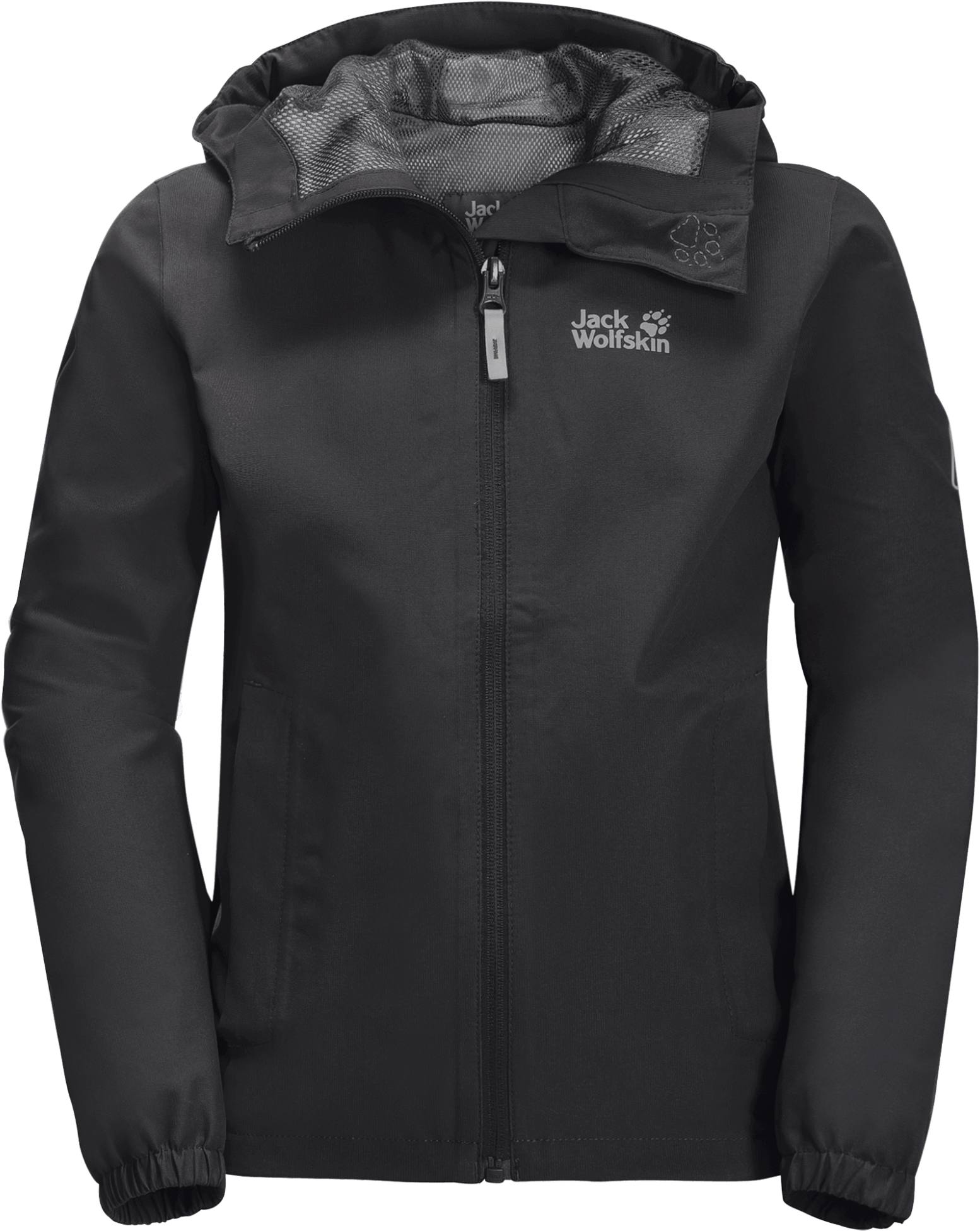 Jack Wolfskin Flaze Jacket Kids Musta 152