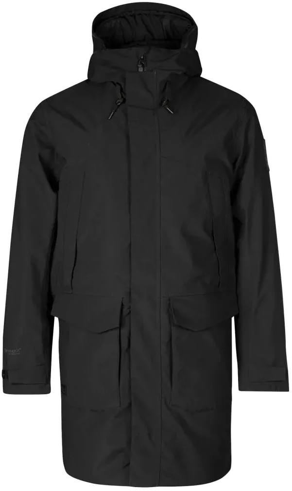 Halti Men’s Bergga Warm Dx Parka Musta XXL