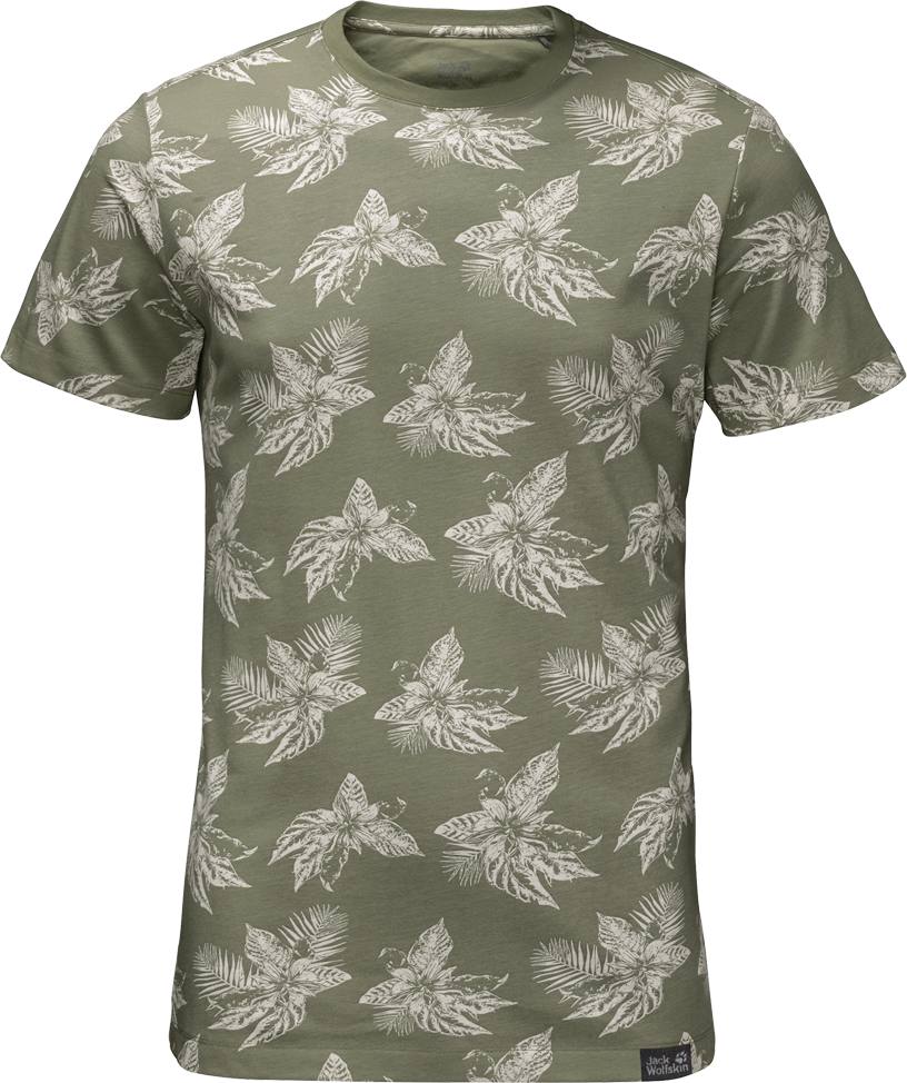 Tropical Tee Khaki XXL