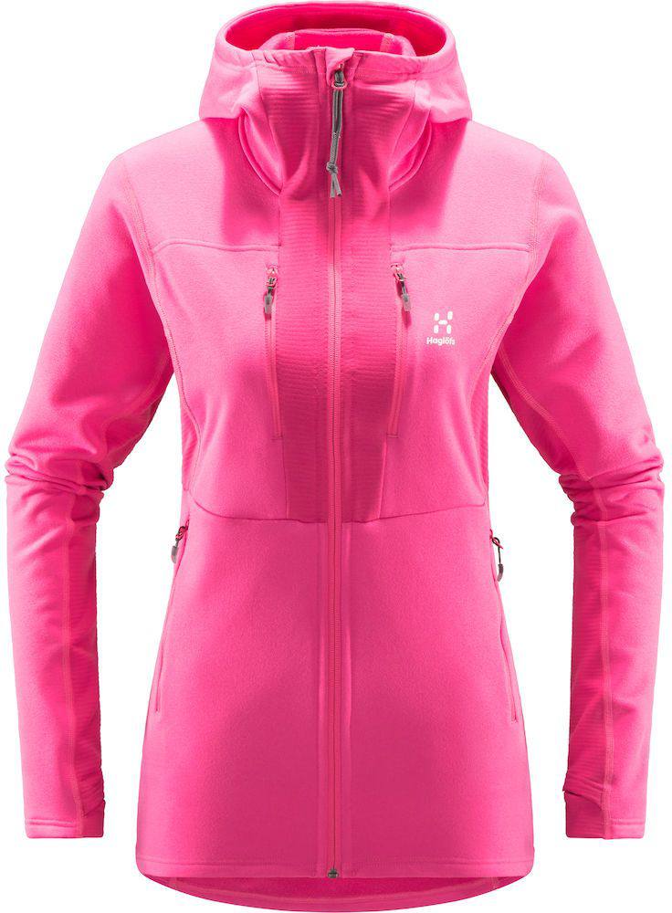 Haglöfs Nordic Roc W Mid Hood Pinkki S