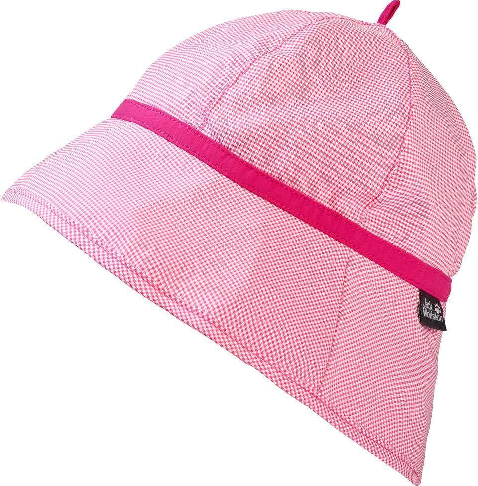 SUPPLEX SUN HAT GIRLS Hot pink checks S