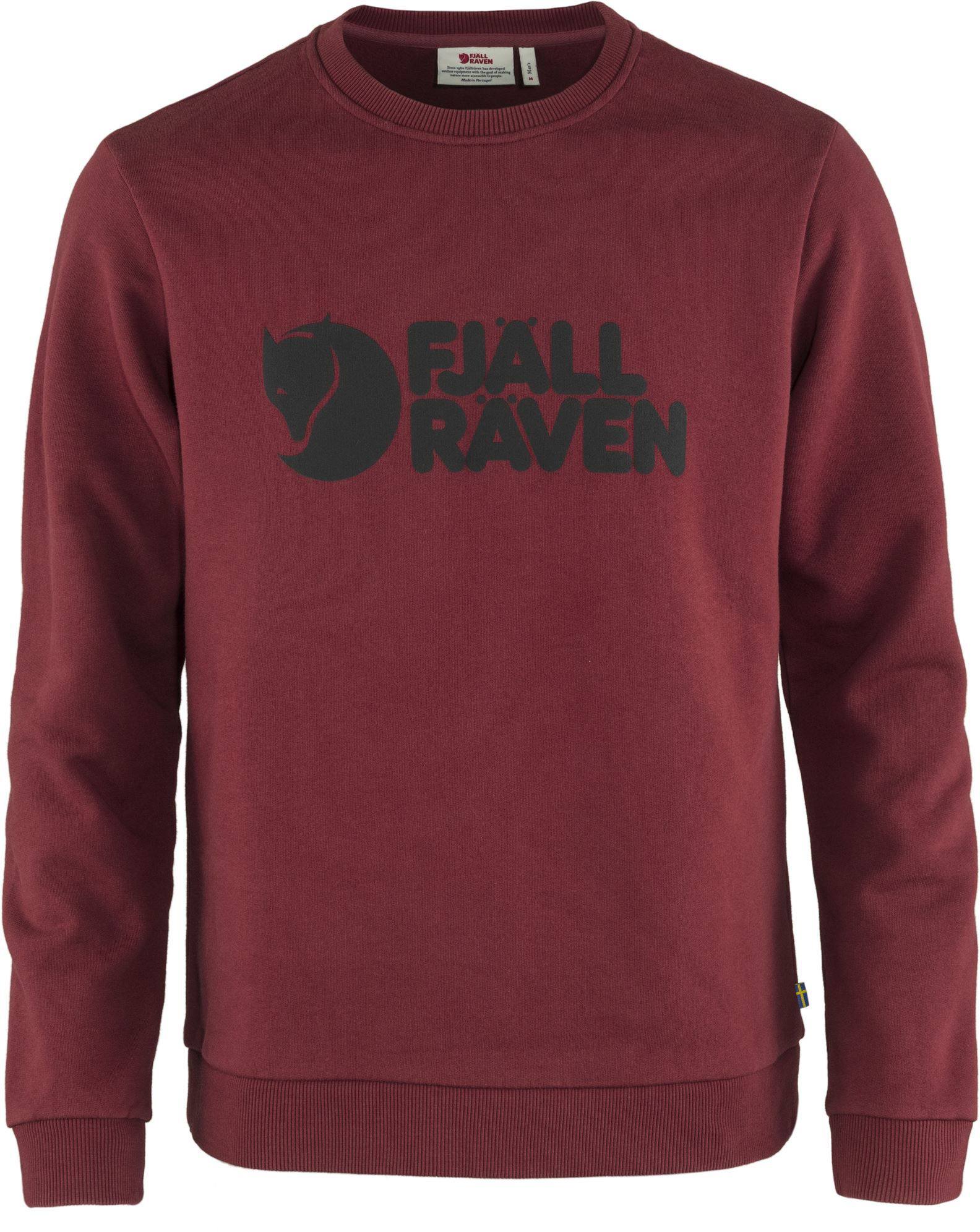 Fjällräven Logo Sweater Oak / Red Oak XXL