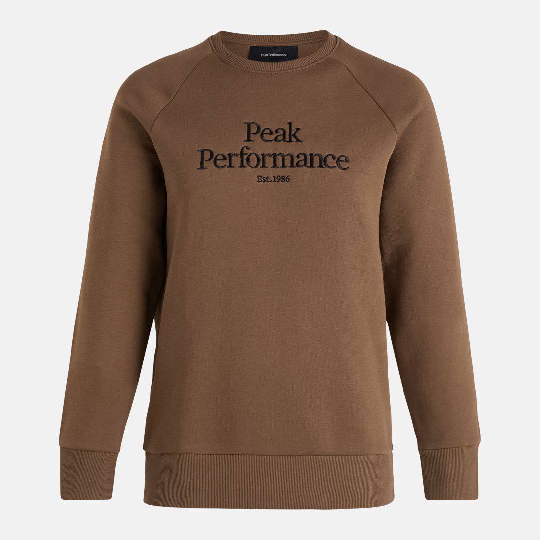 Peak Performance Men’s Original Crew Vaaleanruskea L