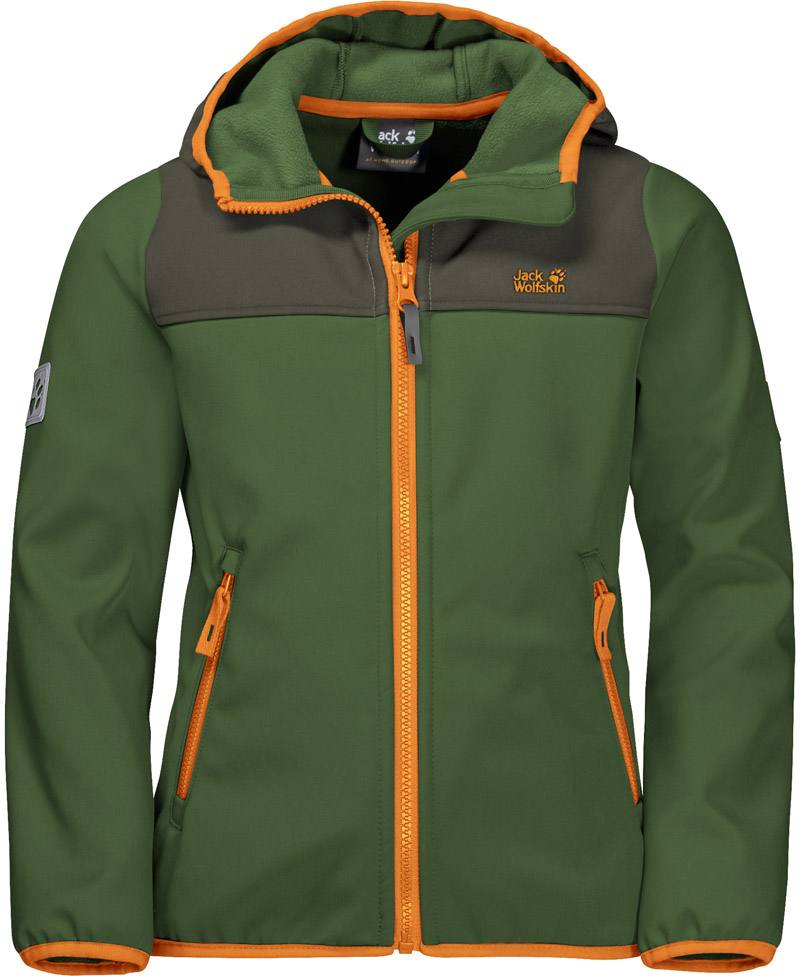 Jack Wolfskin Fourwinds Jacket Kids Vihreä 164