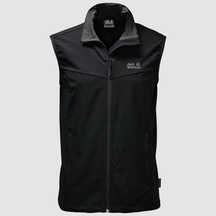 Jack Wolfskin Activate Vest Musta M