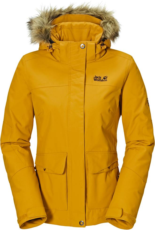 Nova Scotia Jacket Women Golden yellow XL