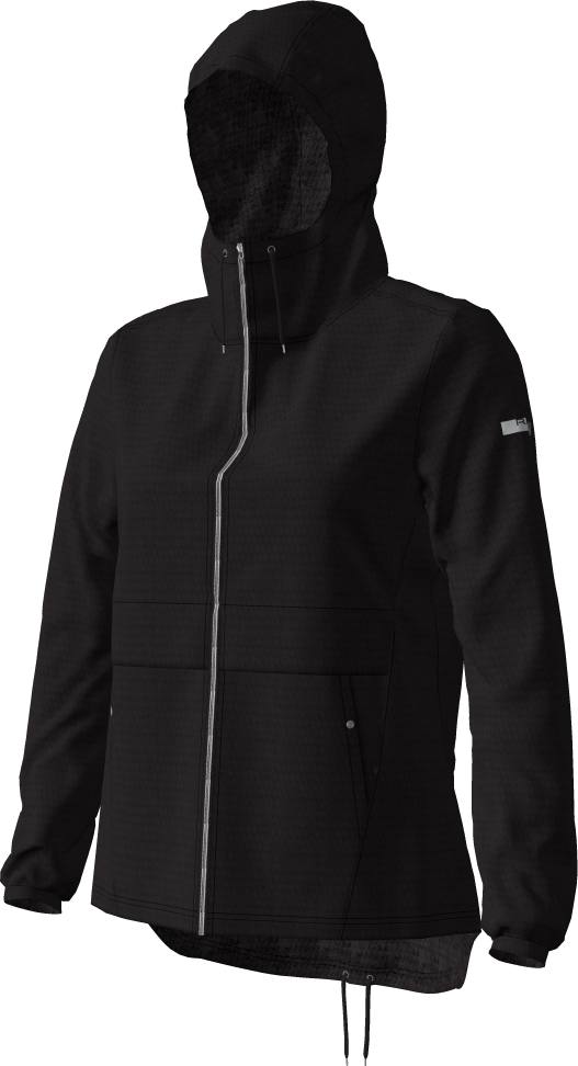 Edel II R+ Women’s Windbreaker Jacket Musta 54