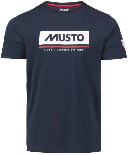 Musto Marina Logo Tee Navy XL