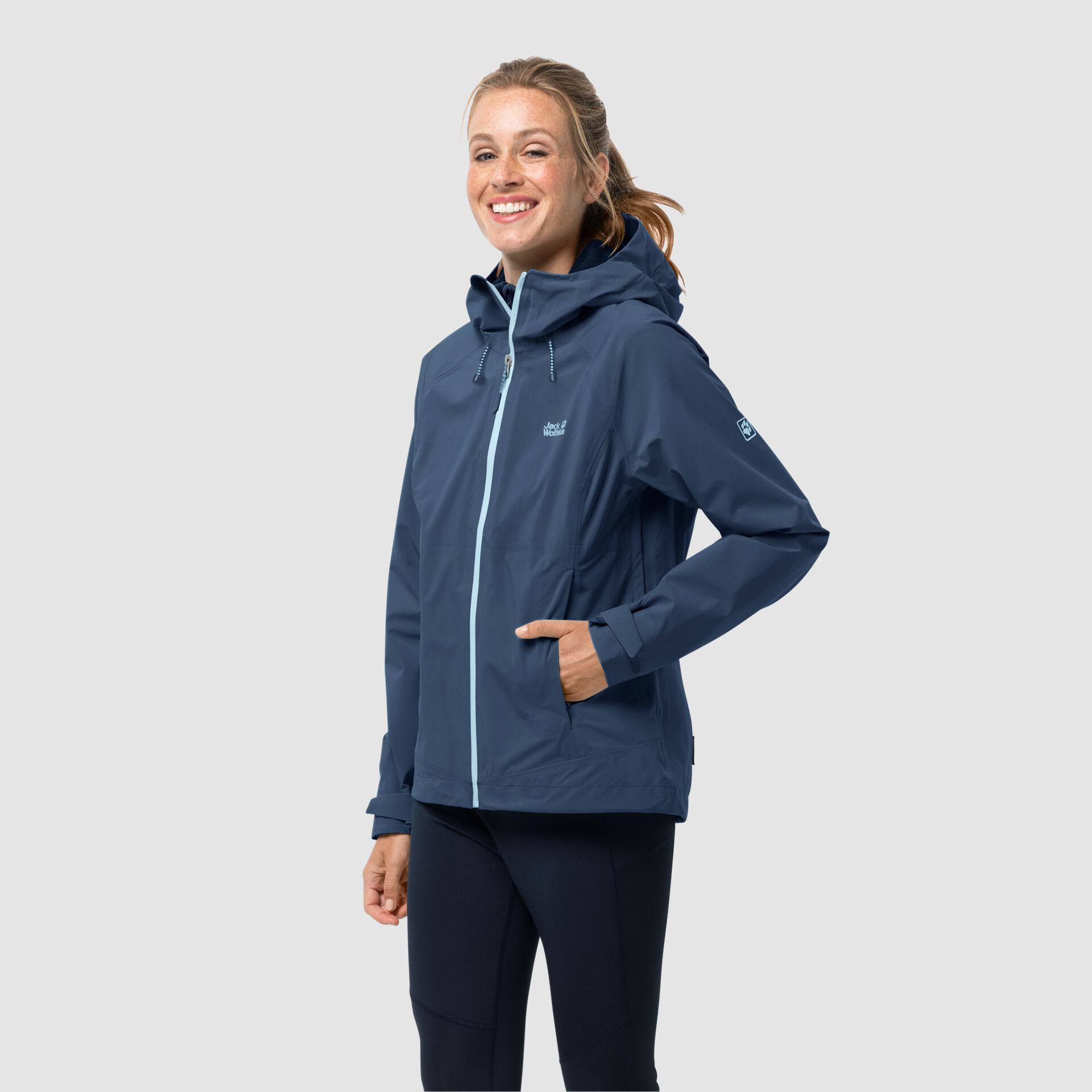 Jack Wolfskin Highest Peak 3L Jacket W Indigo S