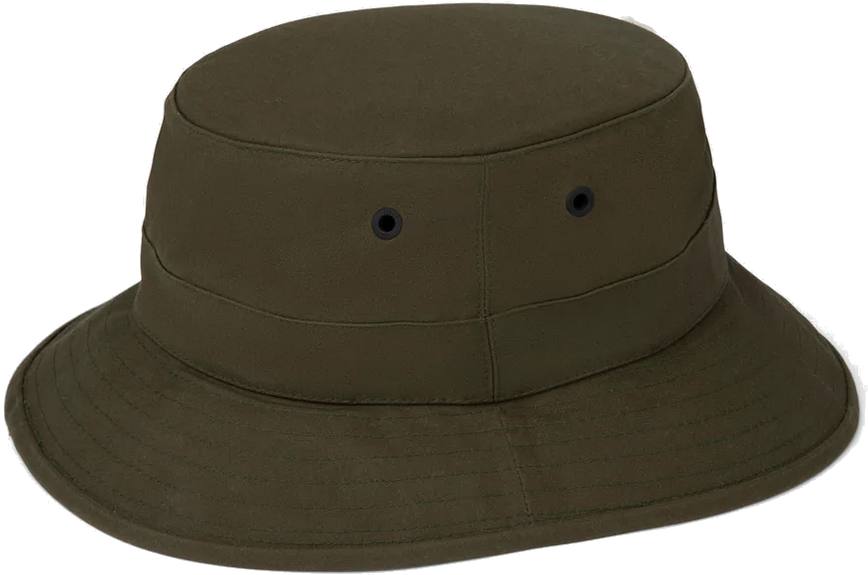 Tilley Waxed Bucket Hat Vihreä S