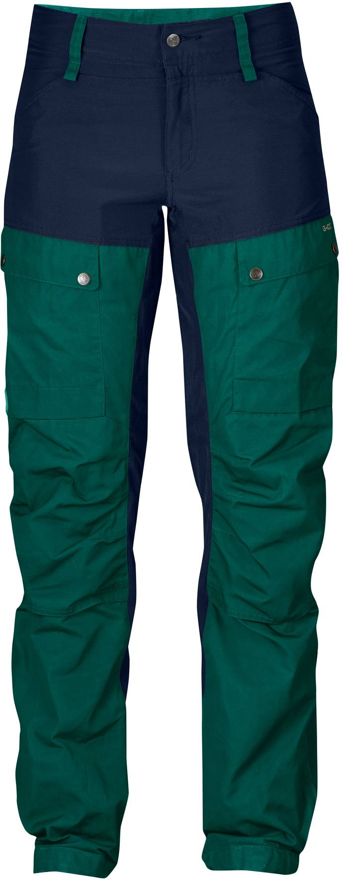 Keb W Trousers Curved Sininen/vihreä 42