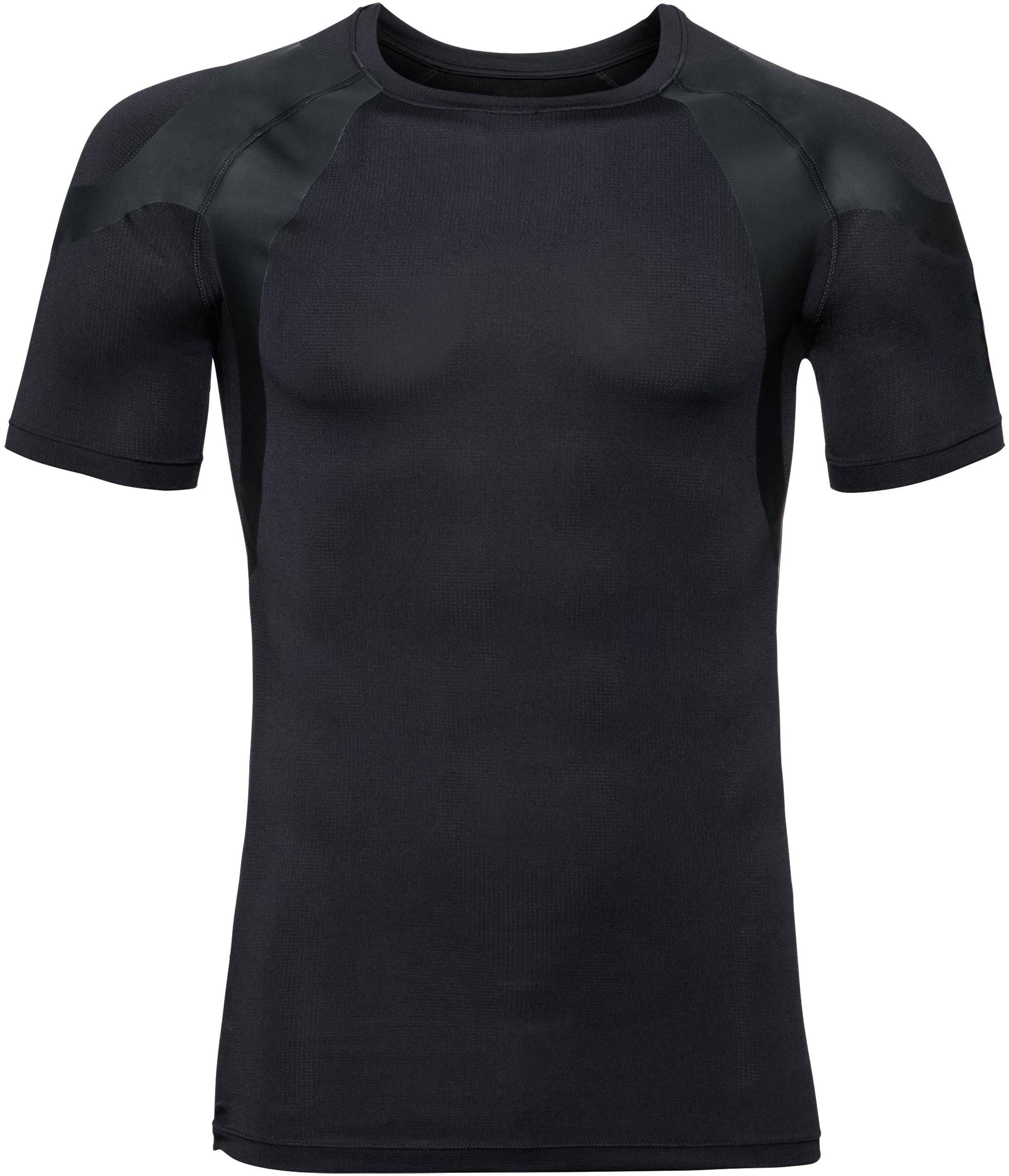 Men’s Active Spine Light Baselayer T-Shirt Musta XL