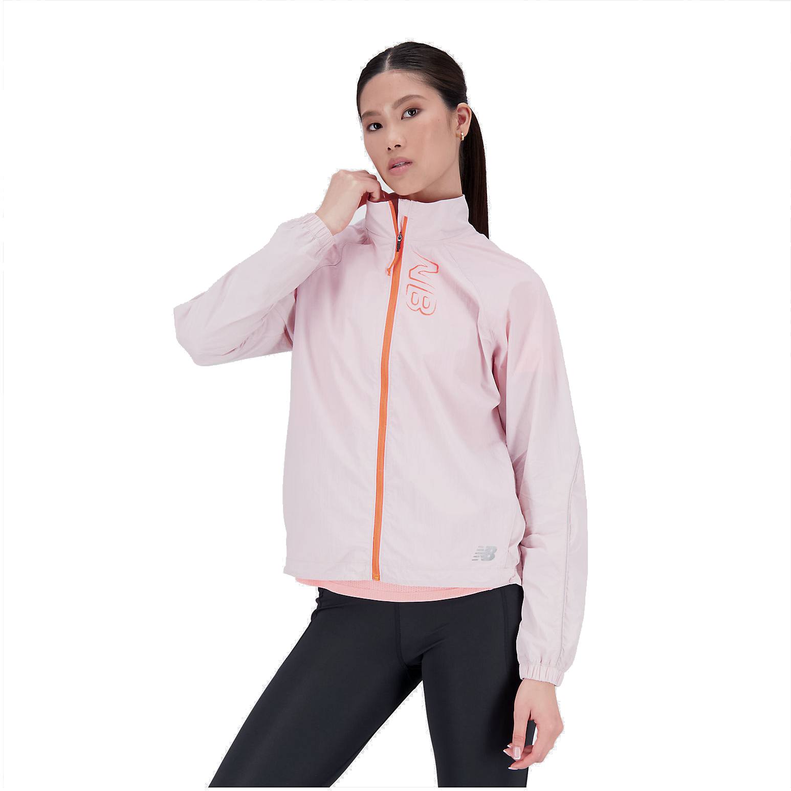 Women’s Printed Impact Run Light Pack Jacket Pinkki XS