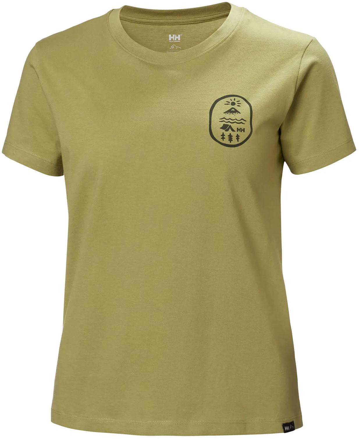 Helly Hansen Women’s F2F Organic Cotton Tee Sage S