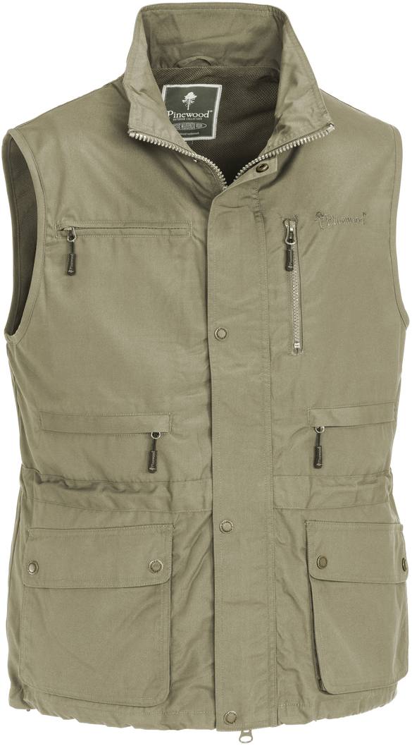 Pinewood New Tiveden Vest Light Khaki S