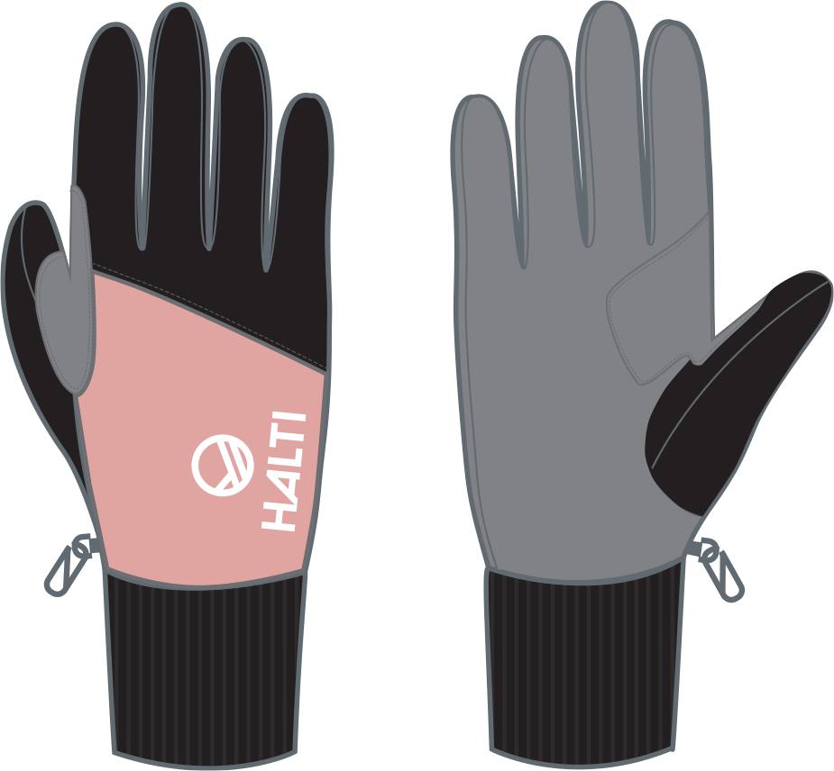 XC Touring Gloves Coral M