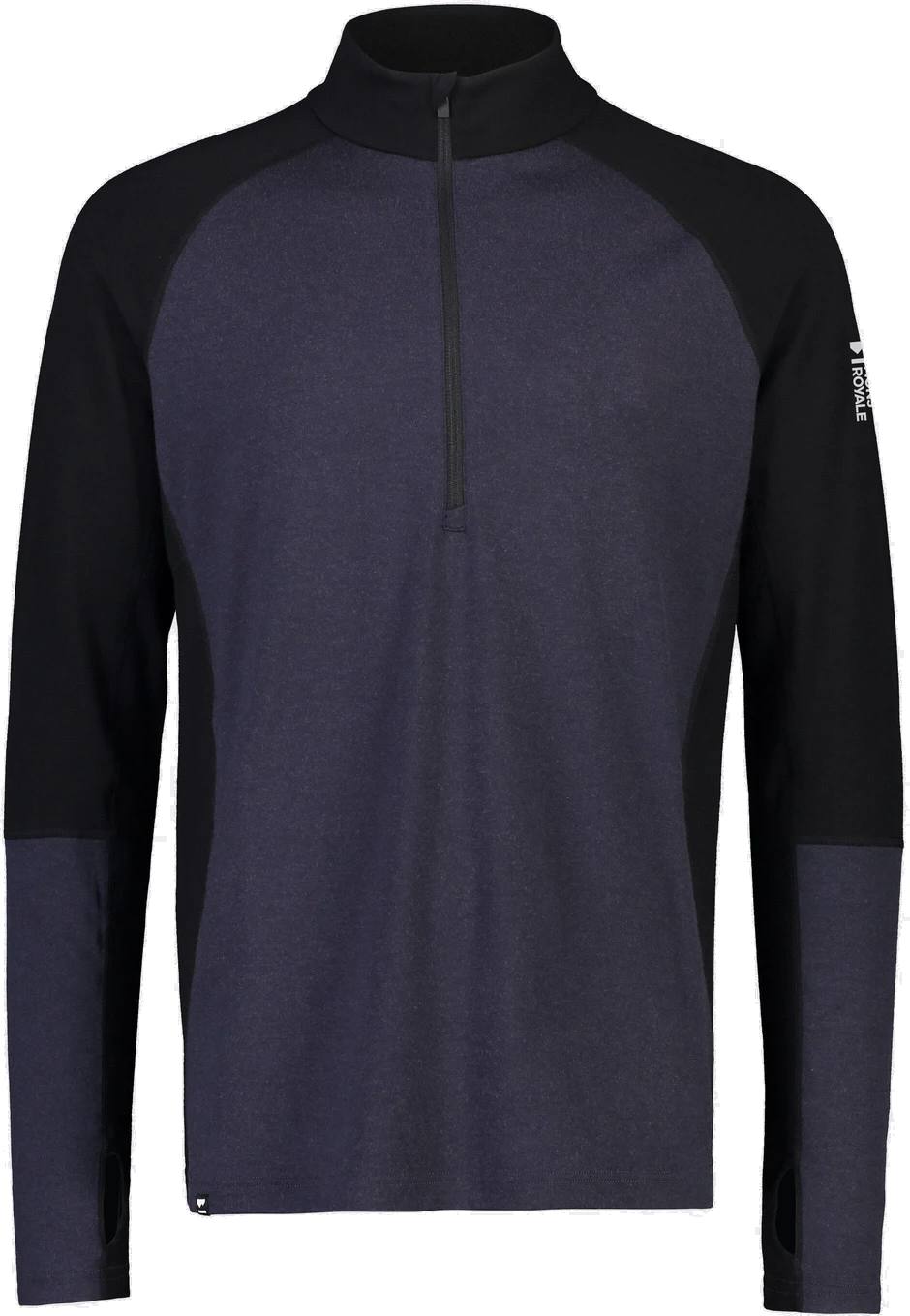 Mons Royale Olympus Half Zip Musta XL