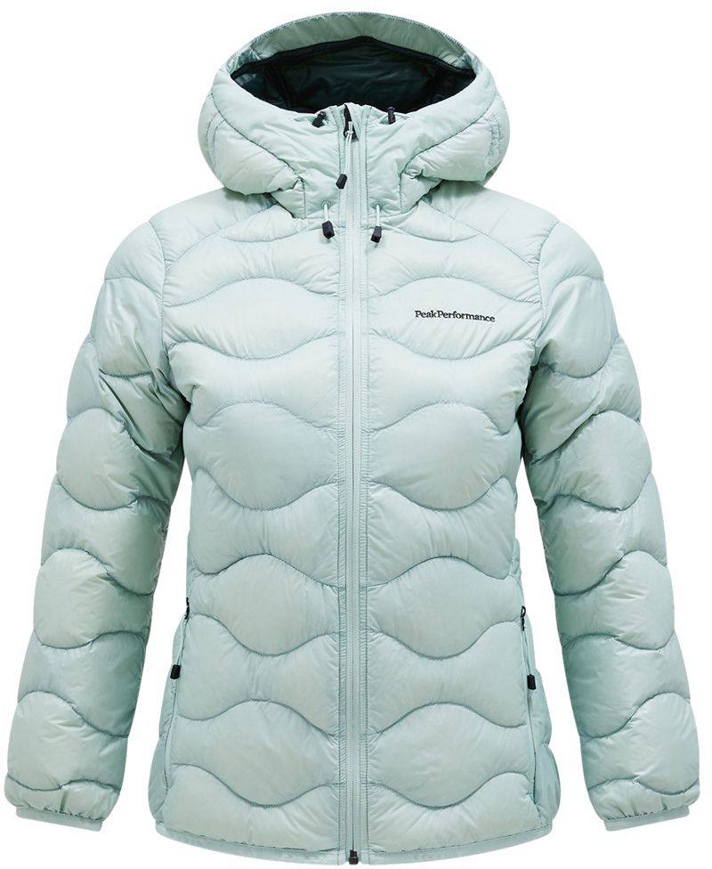 Women’s Helium Down Hood Jacket 2022 Autumn Delta Green L