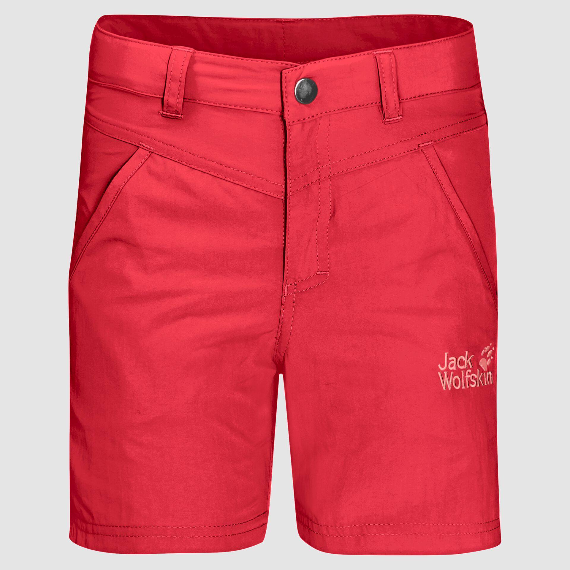 Jack Wolfskin Sun Shorts Kids Punainen 128