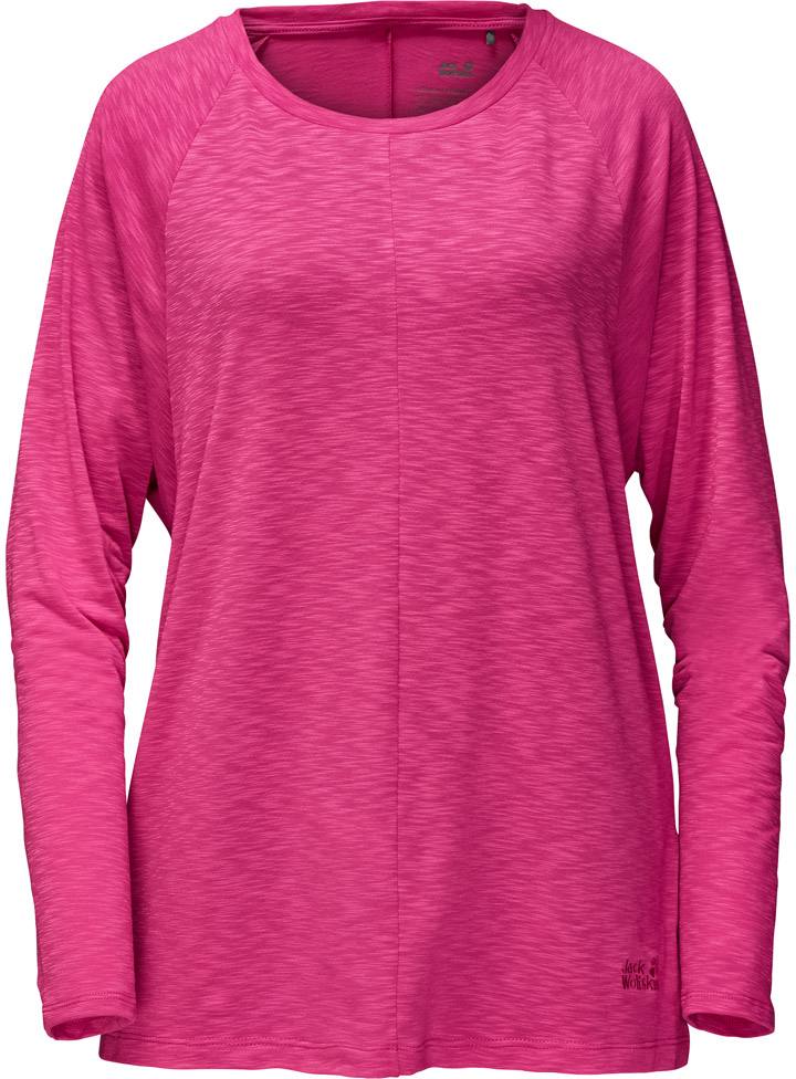 TRAVEL LONGSLEEVE T WOMEN Tropic pink L