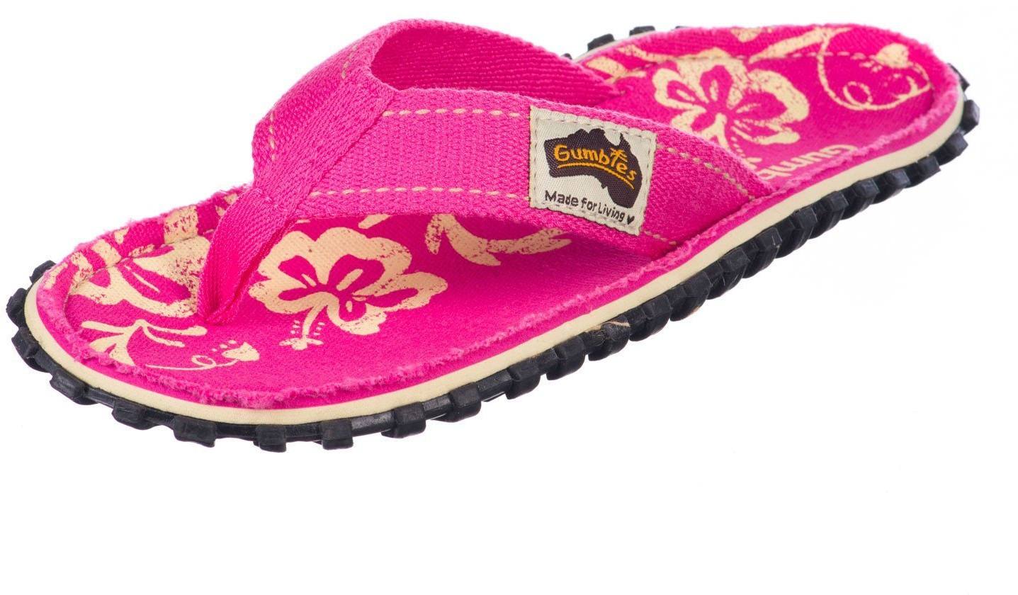 Gumbies Women’s Islander Pink Hibiscus 36