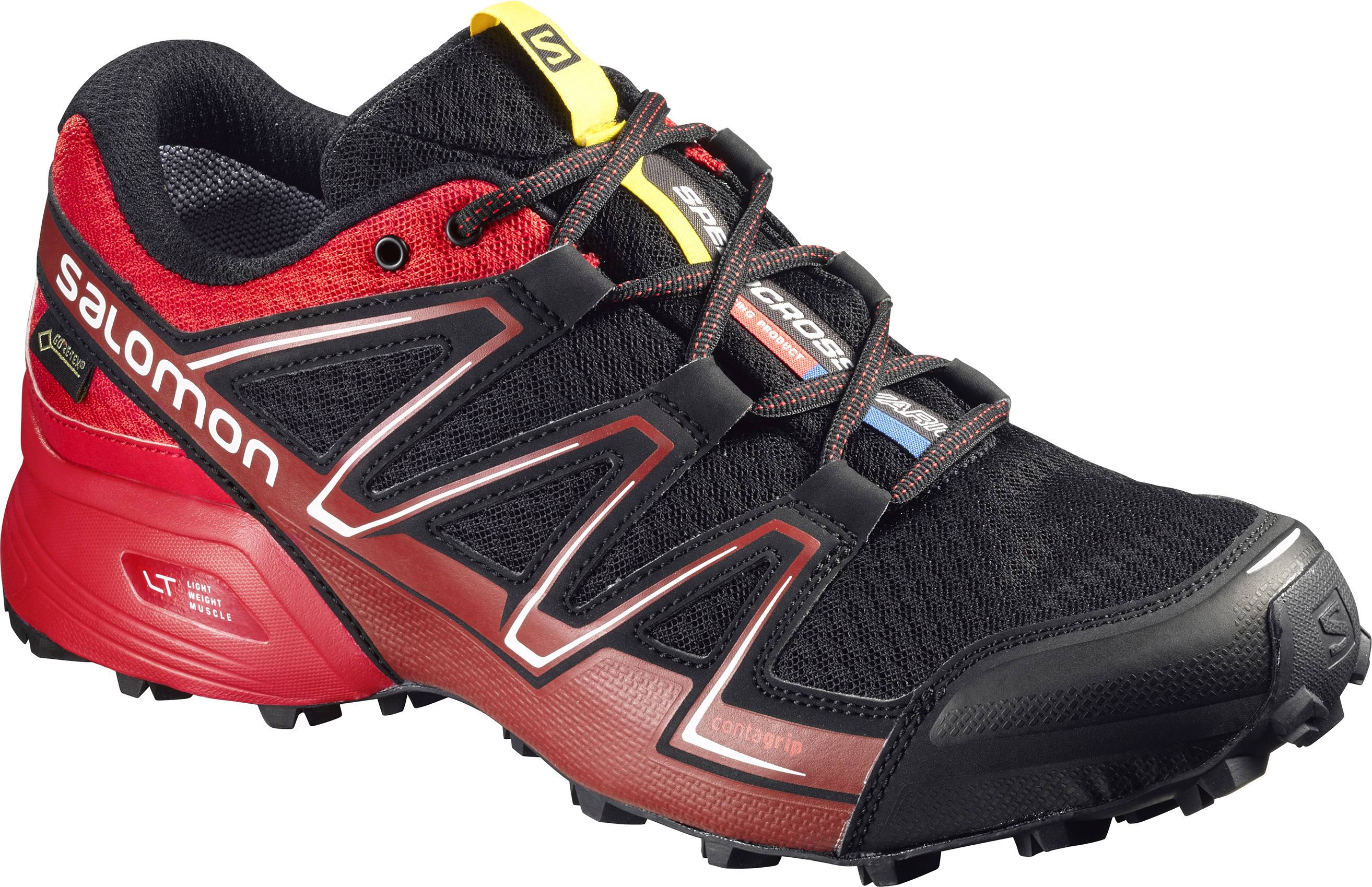 Speedcross Vario GTX Musta/punainen UK 9