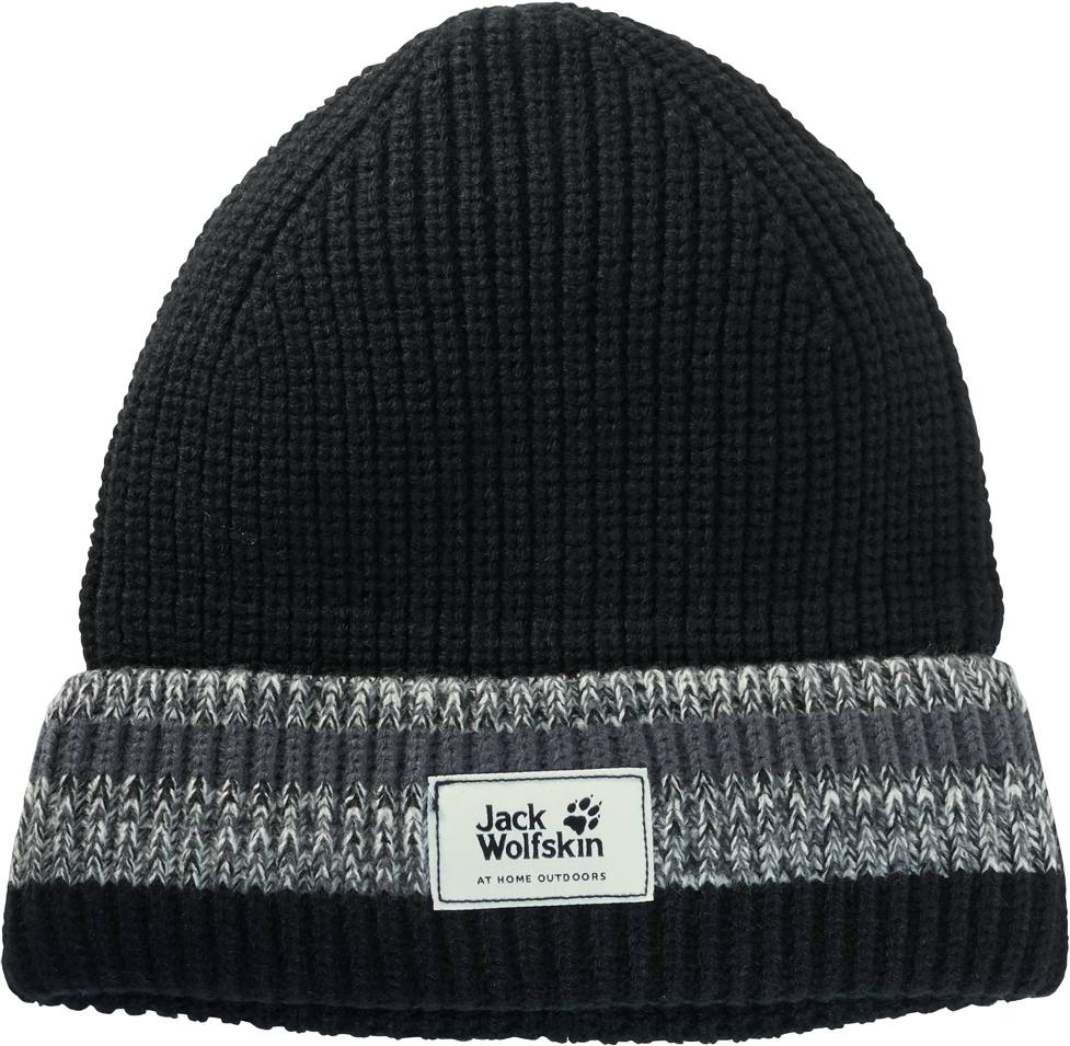 Jack Wolfskin Knit Cap Musta M