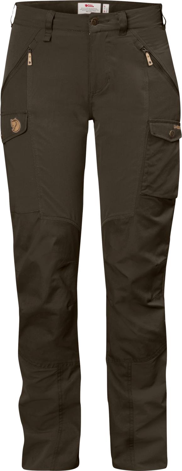 Nikka Trousers Curved Dark olive 48