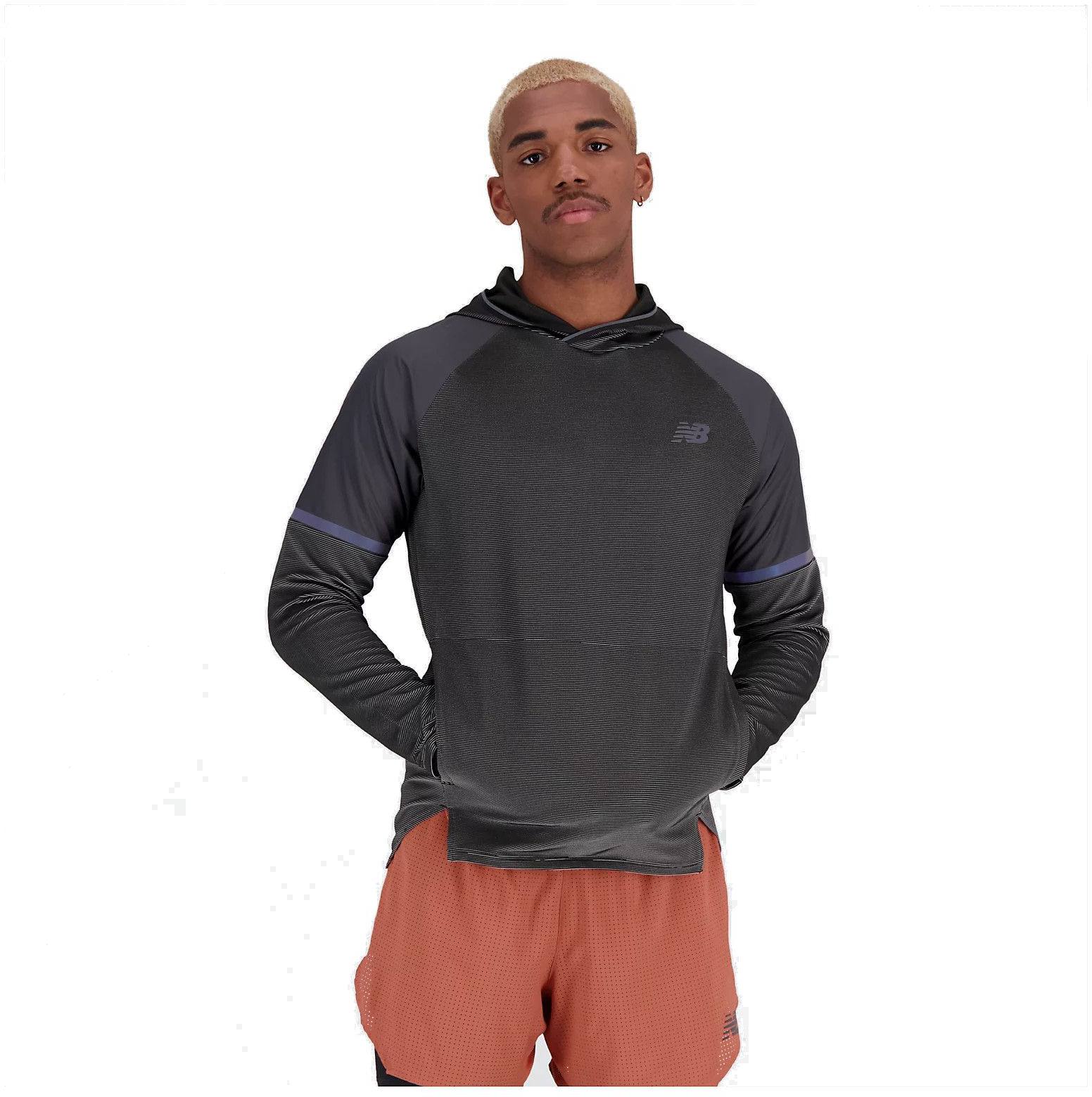 New Balance Men’s Q Speed Shift Hoodie Musta XL