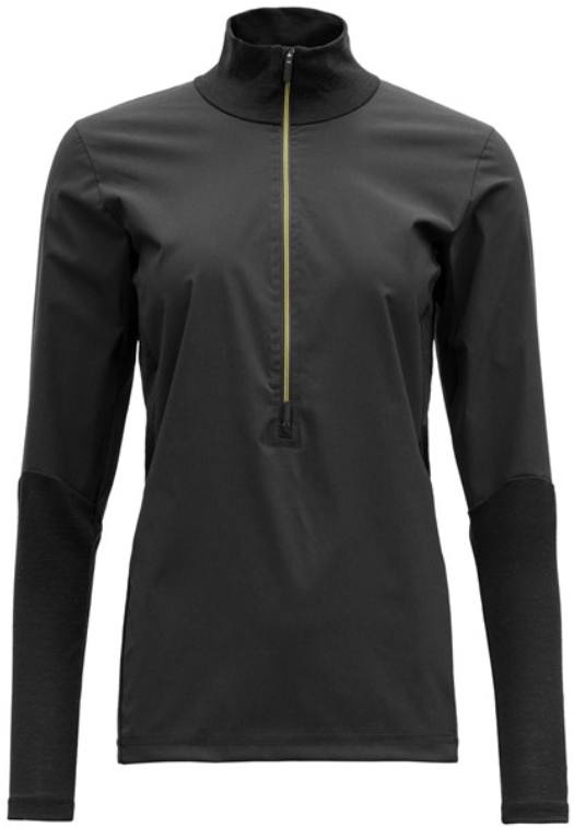 Devold Running Cover Woman Zip Neck Caviar XS