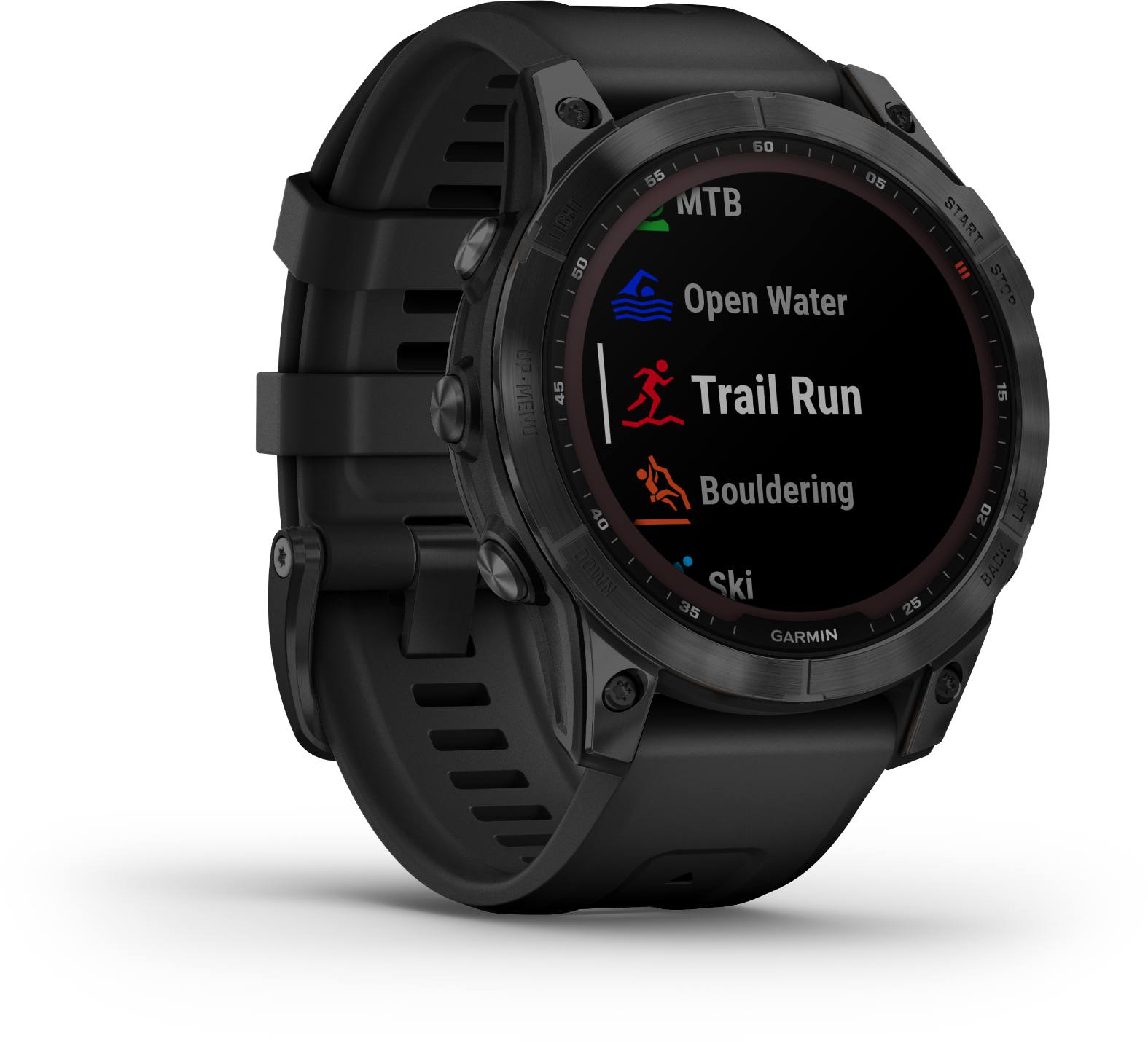 Garmin Fenix 7 Sapphire Solar Black Musta