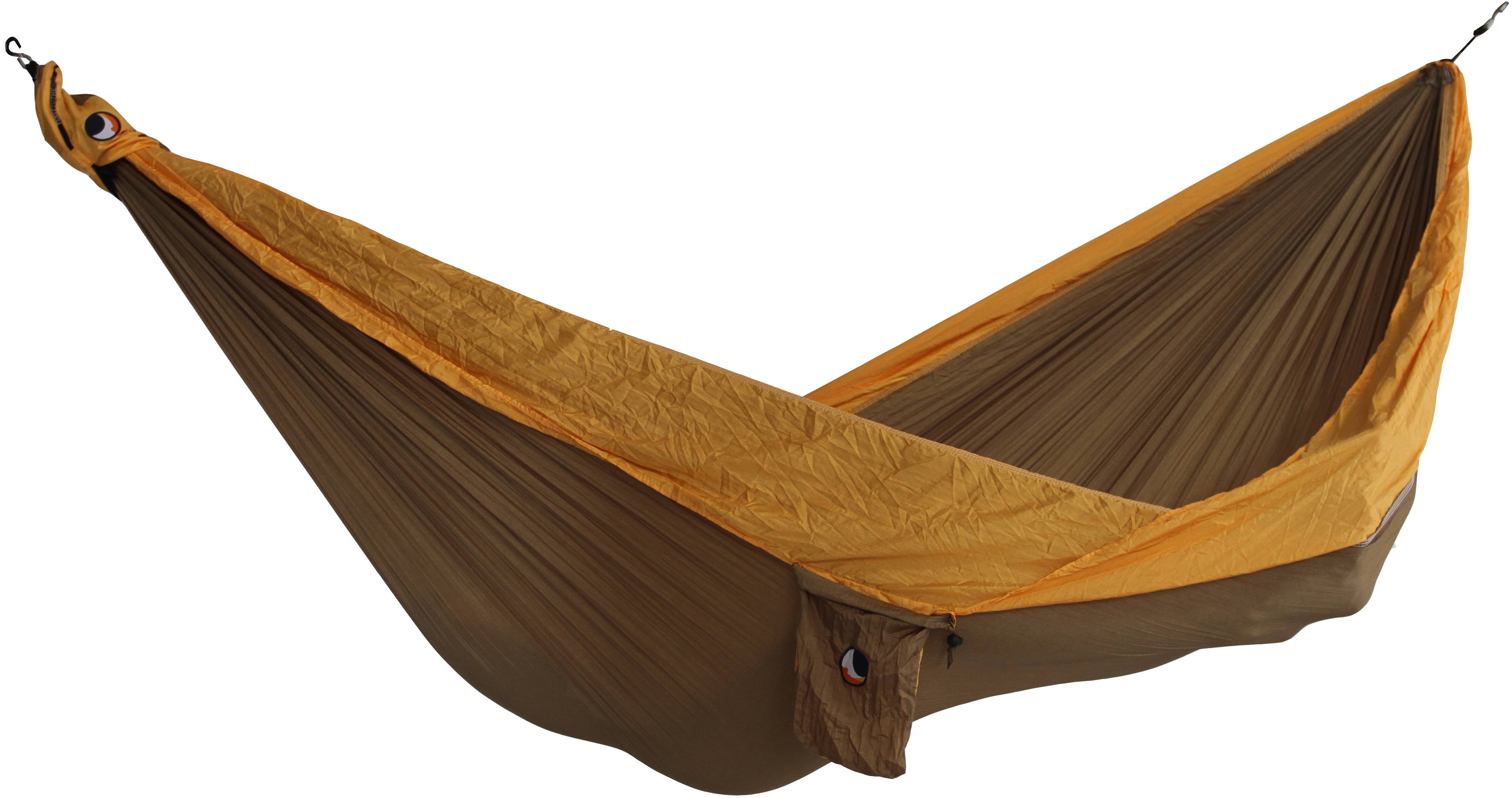 Hammock Single Ruskea/Keltainen