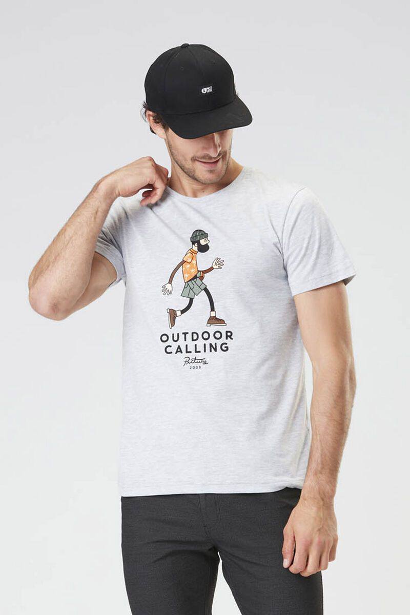 Picture Organic Clothing Men’s Murray Tee Vaaleanharmaa M