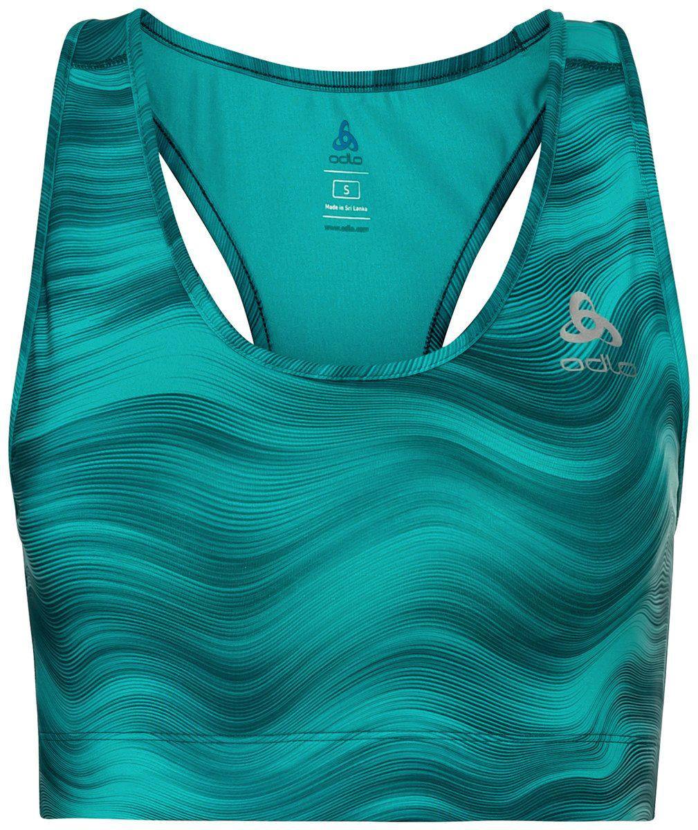 Odlo Essential Print Bralette Jade M