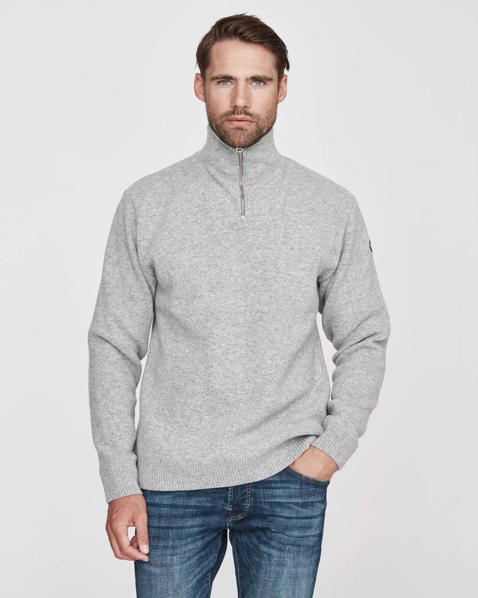 Holebrook Björn T-neck Windproof Harmaa XXXL