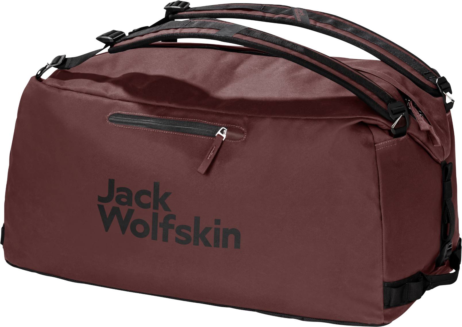 Jack Wolfskin Traveltopia Duffle 65 Tummanpunainen