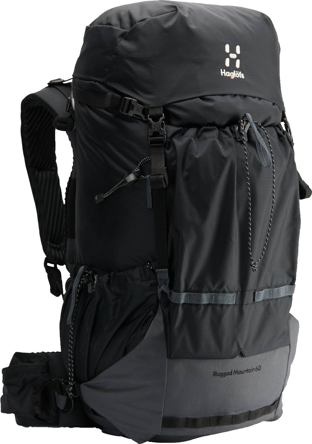 Women’s Rugged Mountain 60 Musta / Harmaa