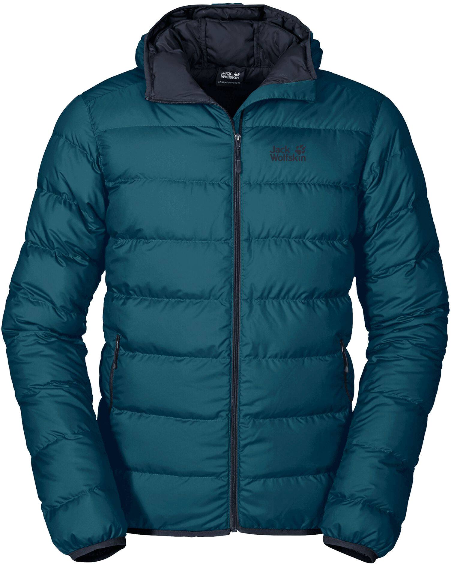 Helium Down Jacket Men Poseidon Blue XXXL