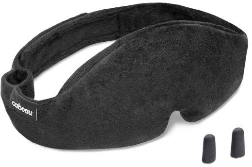 Cabeau Midnight Magic Sleep Mask Musta